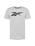 Reebok Sport Tricou funcțional 'Vector' gri deschis / negru - Pled.ro