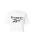 Reebok Sport Tricou funcțional negru / alb - Pled.ro