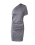 REMAIN Birger Christensen Rochie gri - Pled.ro