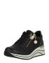 REMONTE Sneaker low auriu / negru - Pled.ro