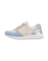 REMONTE Sneaker low crem / albastru deschis / gri / roz - Pled.ro