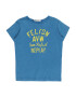 REPLAY & SONS Tricou azuriu / galben - Pled.ro