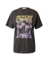 REPLAY Tricou galben citron / gri metalic / mov deschis - Pled.ro