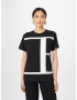 REPLAY Tricou negru / alb - Pled.ro