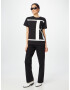 REPLAY Tricou negru / alb - Pled.ro