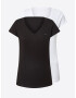 REPLAY Tricou negru / alb - Pled.ro