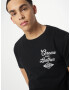 REPLAY Tricou negru / alb - Pled.ro