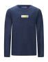 Retour Jeans Tricou 'Kevin' bleumarin / galben citron / alb - Pled.ro