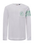 Retour Jeans Tricou 'Olaf' verde jad / alb - Pled.ro