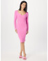 Riani Rochie tricotat roz deschis - Pled.ro