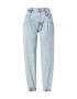 Rich & Royal Pantaloni cu cute albastru denim - Pled.ro