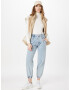 Rich & Royal Pantaloni cu cute albastru denim - Pled.ro