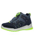 RICOSTA Sneaker albastru fumuriu / albastru închis / verde neon - Pled.ro