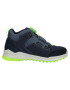 RICOSTA Sneaker albastru fumuriu / albastru închis / verde neon - Pled.ro