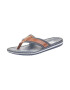 RIEKER Flip-flops bleumarin / maro coniac - Pled.ro