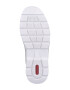 Rieker Sneaker low albastru porumbel / gri fumuriu / alb - Pled.ro