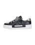 Rieker Sneaker low negru / argintiu / alb - Pled.ro