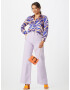 River Island Bluză albastru violet / portocaliu somon / alb - Pled.ro