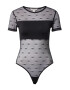 River Island Bluză body negru - Pled.ro