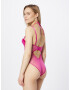 River Island Body 'SATIN AND MESH BODY' roz - Pled.ro