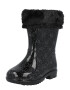 River Island Cizme de cauciuc 'WELLY' gri / negru - Pled.ro