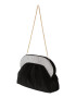 River Island Clutch 'DIAM' negru / argintiu - Pled.ro