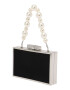 River Island Clutch negru / argintiu / transparent / alb perlat - Pled.ro