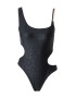 River Island Costum de baie întreg negru / negru amestecat - Pled.ro