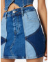 River Island Fustă albastru / albastru denim / albastru deschis - Pled.ro