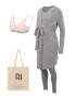 River Island Maternity Seturi de lenjerie 'HOSPITAL BUNDLE' gri deschis - Pled.ro