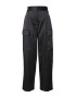 River Island Pantaloni cu buzunare negru - Pled.ro