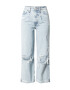 River Island Pantaloni cu cute albastru deschis - Pled.ro