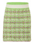 River Island Petite Fustă maro ruginiu / gri / verde kiwi / alb - Pled.ro