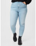 River Island Plus Jeans albastru deschis - Pled.ro