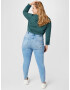 River Island Plus Jeans 'MOLLY' albastru deschis - Pled.ro