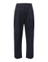 River Island Plus Pantaloni cutați bleumarin / alb - Pled.ro