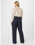 River Island Plus Pantaloni cutați bleumarin / alb - Pled.ro