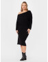 River Island Plus Rochie tricotat negru - Pled.ro