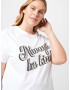 River Island Plus Tricou 'ALWAYS BE KIND' maro deschis / gri / negru / alb - Pled.ro