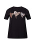 River Island Plus Tricou auriu / negru / argintiu / alb - Pled.ro