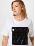 River Island Plus Tricou gri / roz pal / negru / alb - Pled.ro