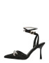 River Island Pumps negru / argintiu / transparent - Pled.ro