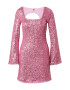 River Island Rochie de cocktail fucsia - Pled.ro