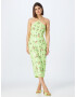 River Island Rochie de cocktail verde deschis / verde închis / portocaliu caisă / roz - Pled.ro