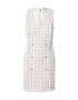 River Island Rochie 'PINNY' bej / alb - Pled.ro