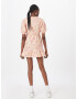 River Island Rochie 'POPPY' crem / portocaliu / roșu rodie - Pled.ro