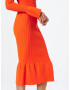 River Island Rochie tricotat roșu orange - Pled.ro