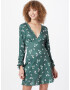 River Island Rochie verde / verde iarbă / roz / alb - Pled.ro