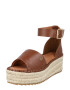 River Island Sandale cu baretă maro caramel - Pled.ro