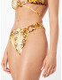 River Island Slip costum de baie bej / maro / galben - Pled.ro